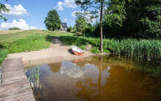 Domwigierski Pl -Jeziorki -Gr- Comfort-Ferienhaus-Polen - Wlasna Linia Brzegowa I Sauna Wysoki Most  Exterior foto