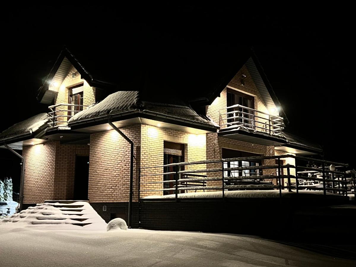 Domwigierski Pl -Jeziorki -Gr- Comfort-Ferienhaus-Polen - Wlasna Linia Brzegowa I Sauna Wysoki Most  Exterior foto