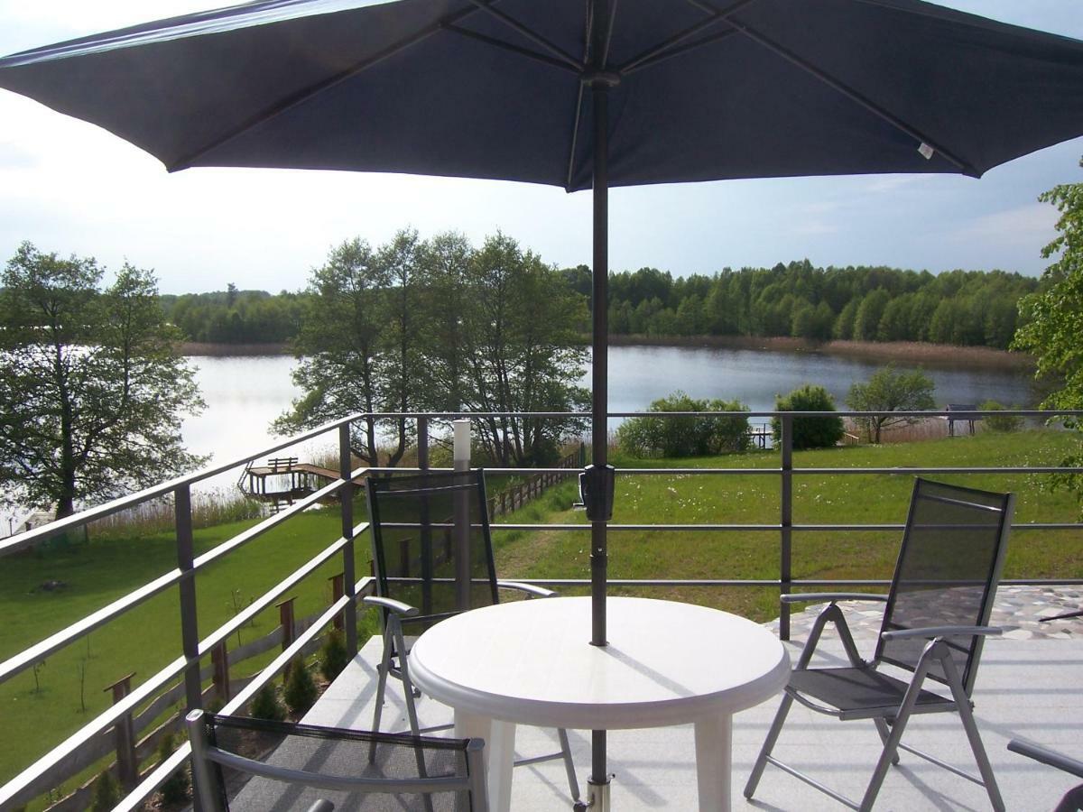 Domwigierski Pl -Jeziorki -Gr- Comfort-Ferienhaus-Polen - Wlasna Linia Brzegowa I Sauna Wysoki Most  Exterior foto