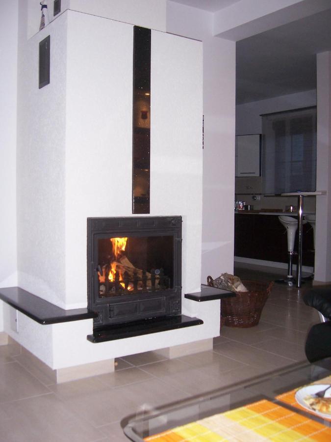 Domwigierski Pl -Jeziorki -Gr- Comfort-Ferienhaus-Polen - Wlasna Linia Brzegowa I Sauna Wysoki Most  Habitación foto